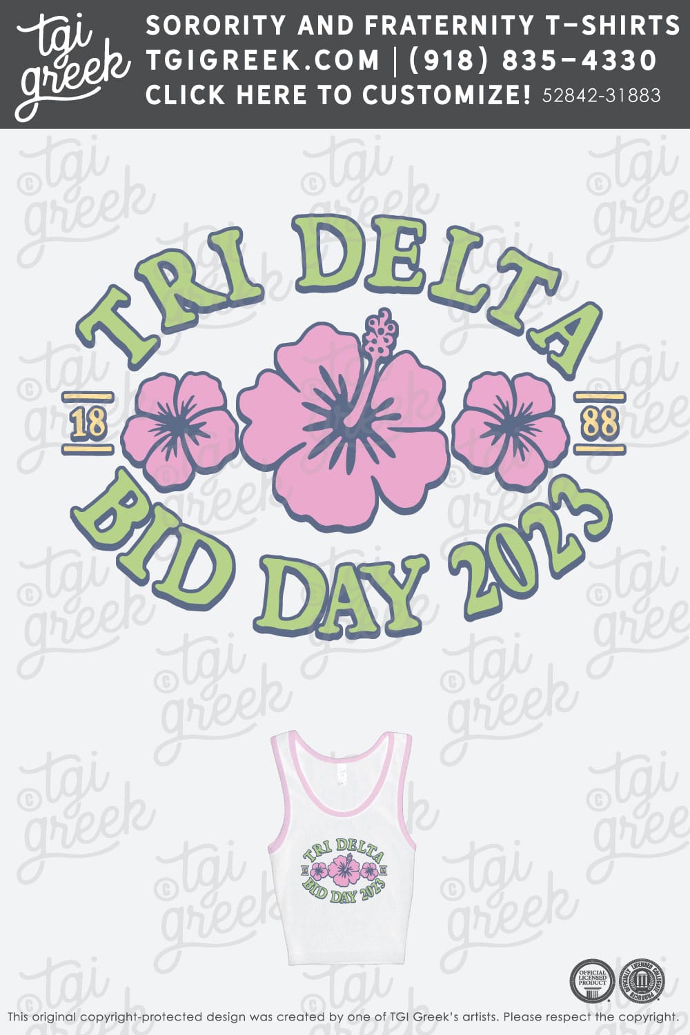 Delta Delta Delta – KU Bid Day Two