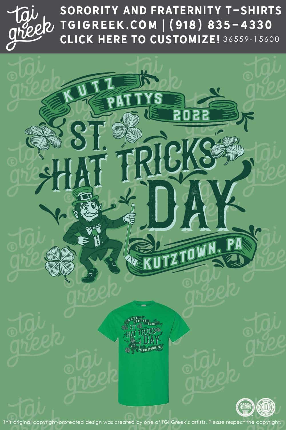 Club Ice Hockey – KUTZ Pattys Celebration