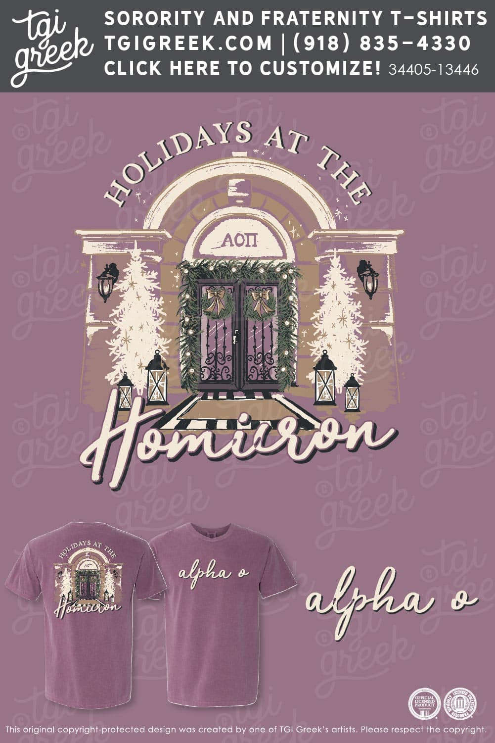 Alpha Omicron Pi – OU – Holiday