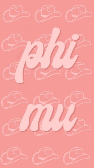 Phi Mu – Phone Background
