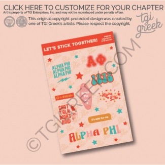 Alpha Phi – Sticker Sheet