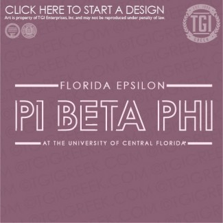 Pi Beta Phi-UCF PR Shirt