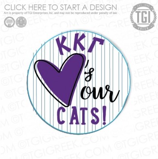 Kappa Kappa Gamma-KSU Bid Day Button