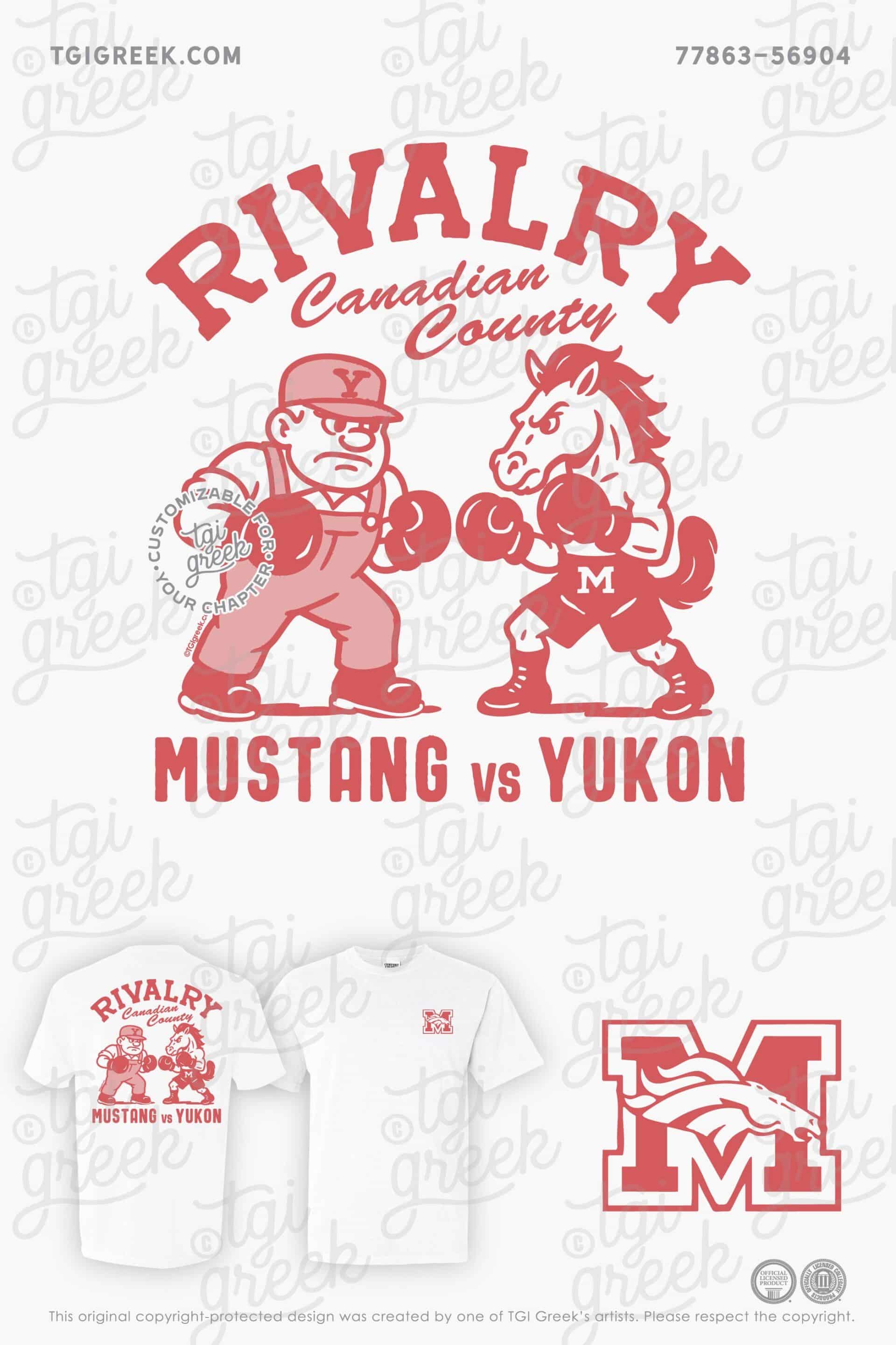 Mustang High School Rivalry Mascots