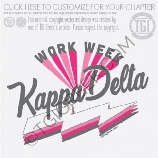 TGI-Kappa Delta Work Week Rays