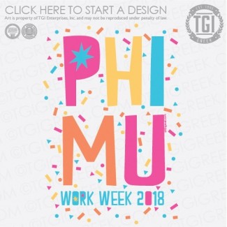Phi Mu-TSU Work Week