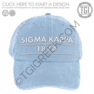 TGI-Sigma Kappa Hat Design