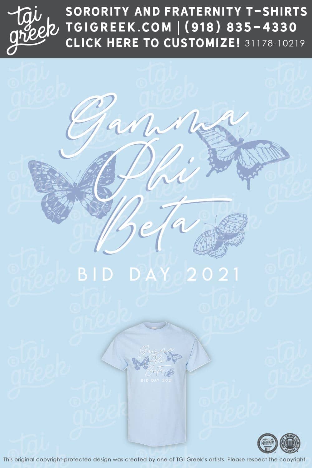 Gamma Phi Beta – UCIN Bid Day