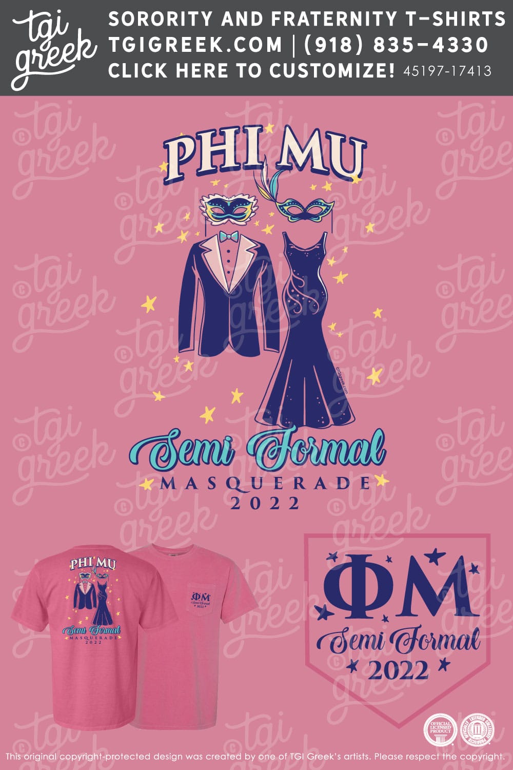 Phi Mu – LAND Semi Formal