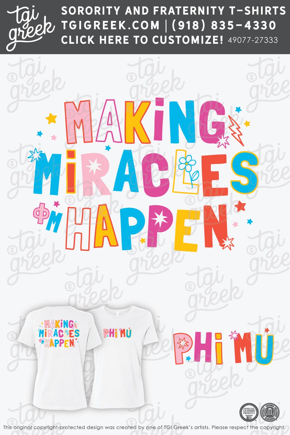 Phi Mu – SACR Miracle Maker Pageant