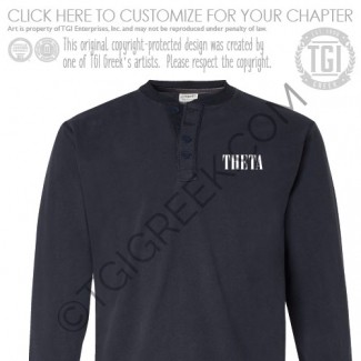 Kappa Alpha Theta DUKE Henley PR