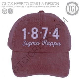 TGI-Sigma Kappa Hat Design