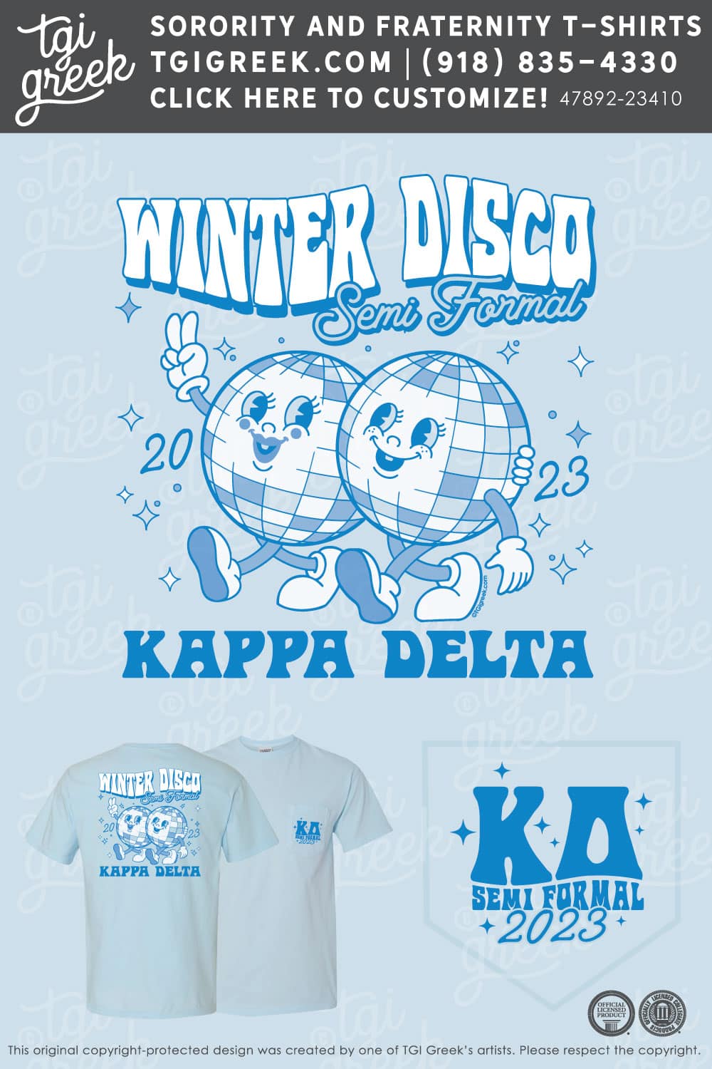 Kappa Delta – LATECH Winter Disco Semi Formal