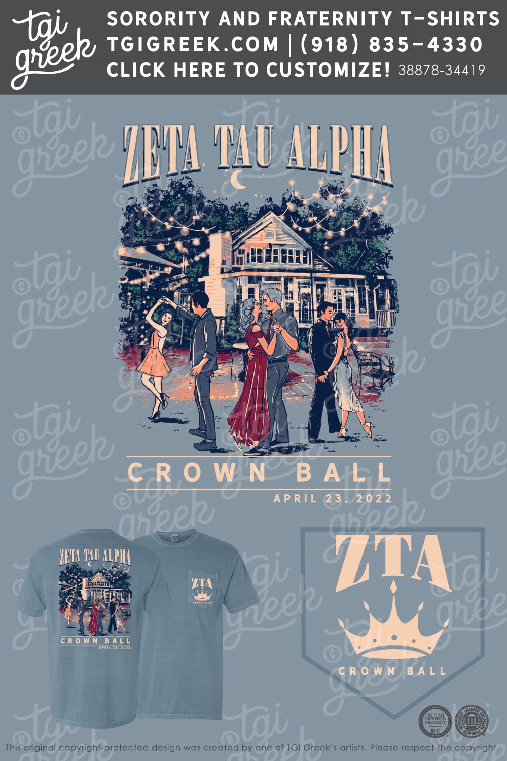 Zeta Tau Alpha – PC Crown Ball