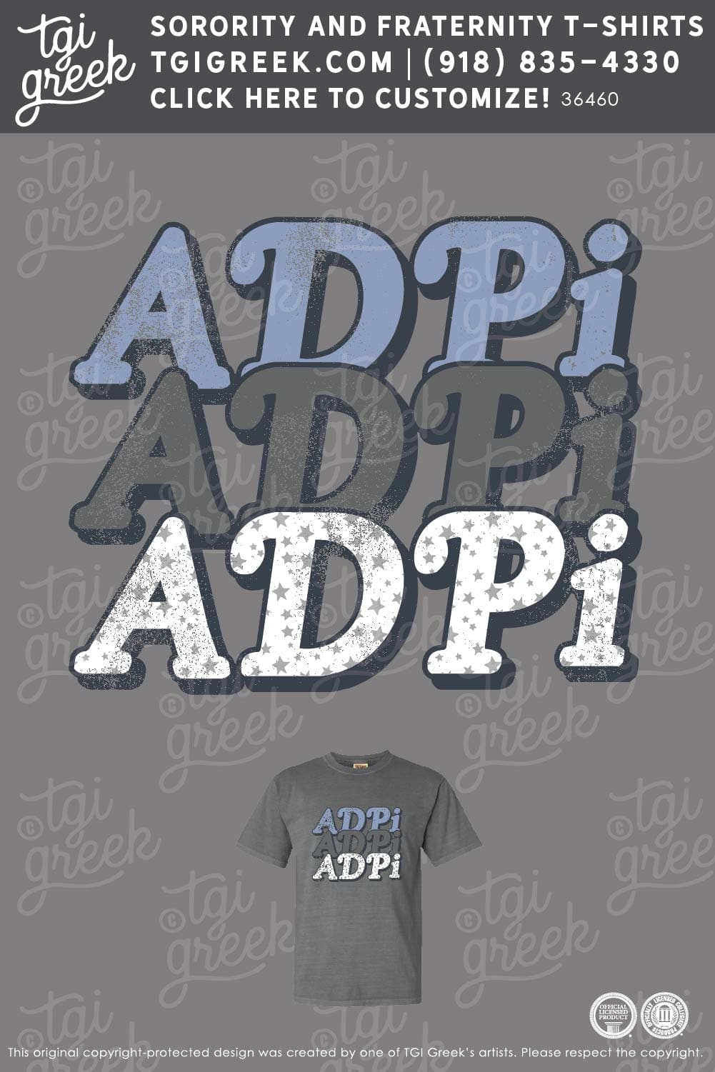 Alpha Delta Pi PRESBY Recruitment PR Shirt