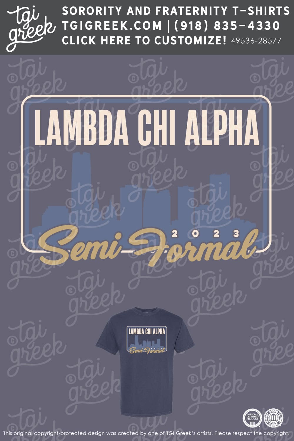 Lambda Chi Alpha – TU Semi Formal