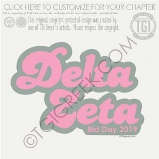 Delta Zeta-NKU bid Day