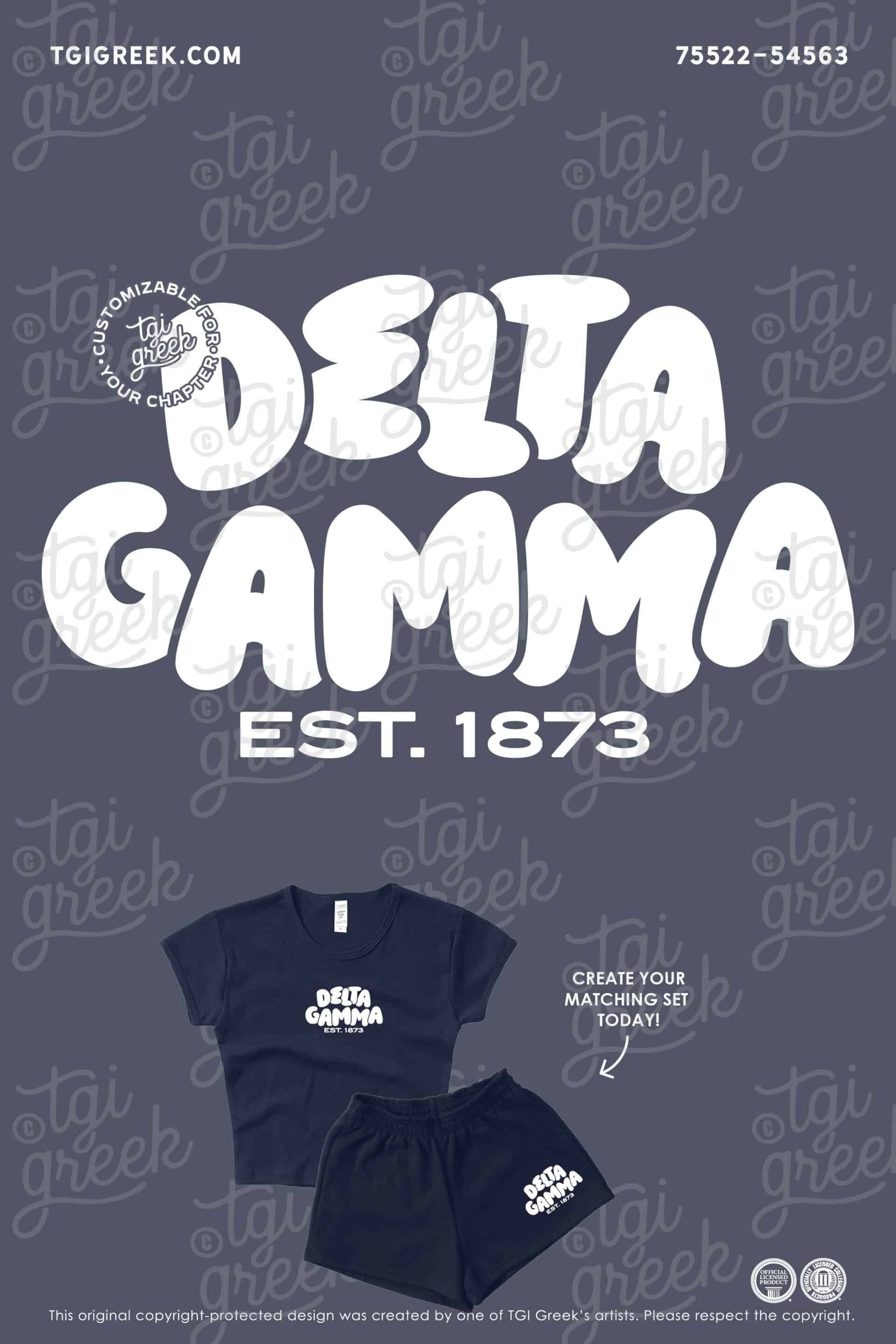 Delta Gamma – TU Retreat Matching Set