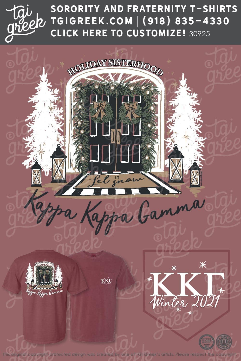 Kappa Kappa Gamma – Christmas Sisterhood