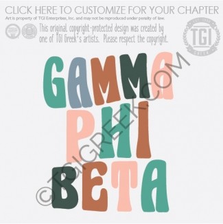 TGI – Gamma Phi Beta Colorful PR