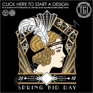 Alpha Gamma Delta-UWF Spring Bid Day