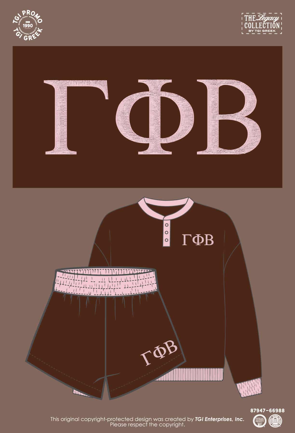 Gamma Phi Beta – TGI Matching Set