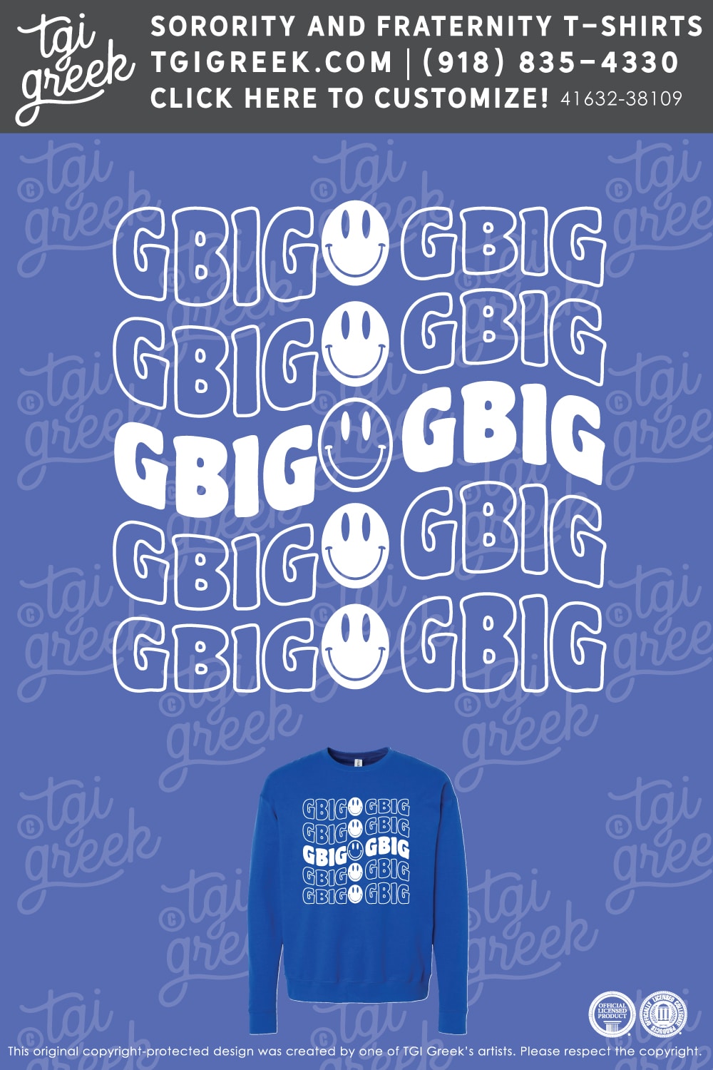 LIVE – Big Little Blue Smiley