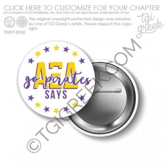 Alpha Xi Delta – ECAU Game Day Button