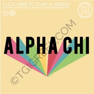 TGI-Alpha Chi Omega Rainbow