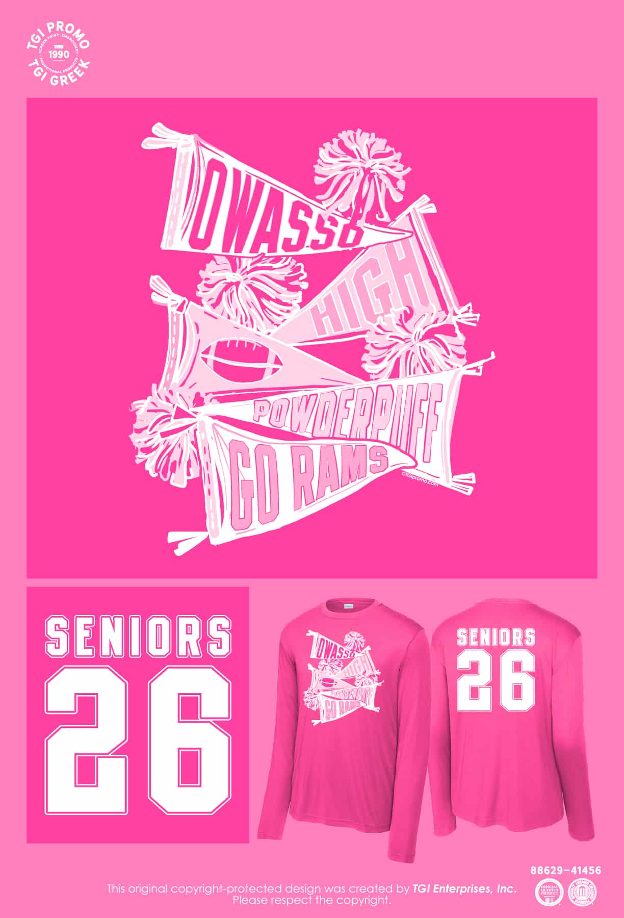 Owasso Public Schools – Powder Puff Seniors