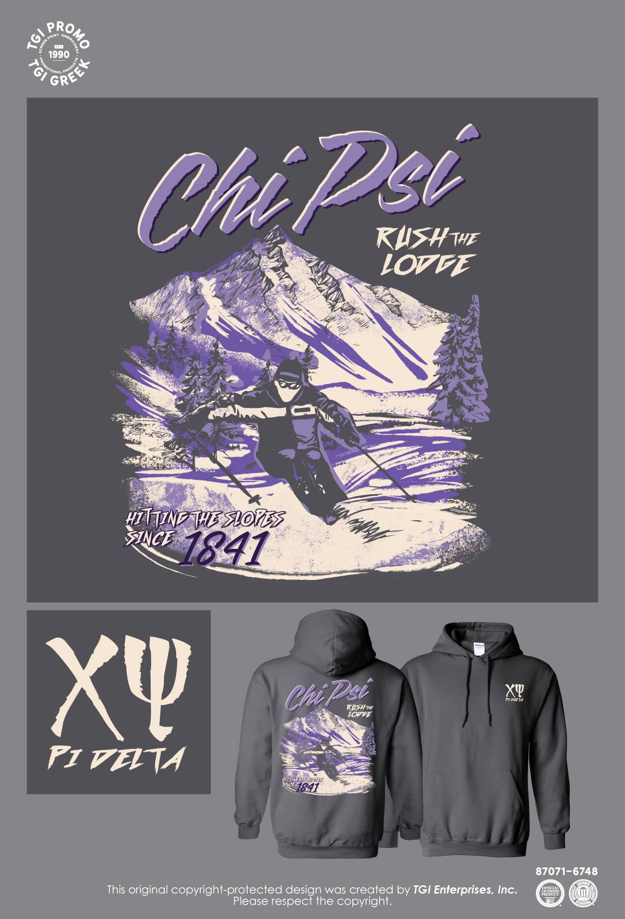 Chi Psi – NCSU Spring Merch