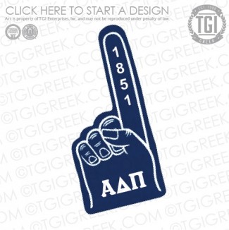 Alpha Delta Pi-APSU Foam Finger