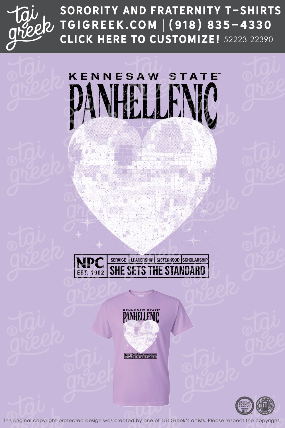 Panhellenic – KENN Recruitment Kickoff Shirt