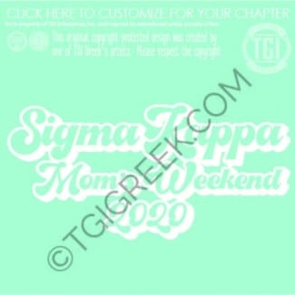 Sigma Kappa – KU moms Weekend Crewneck