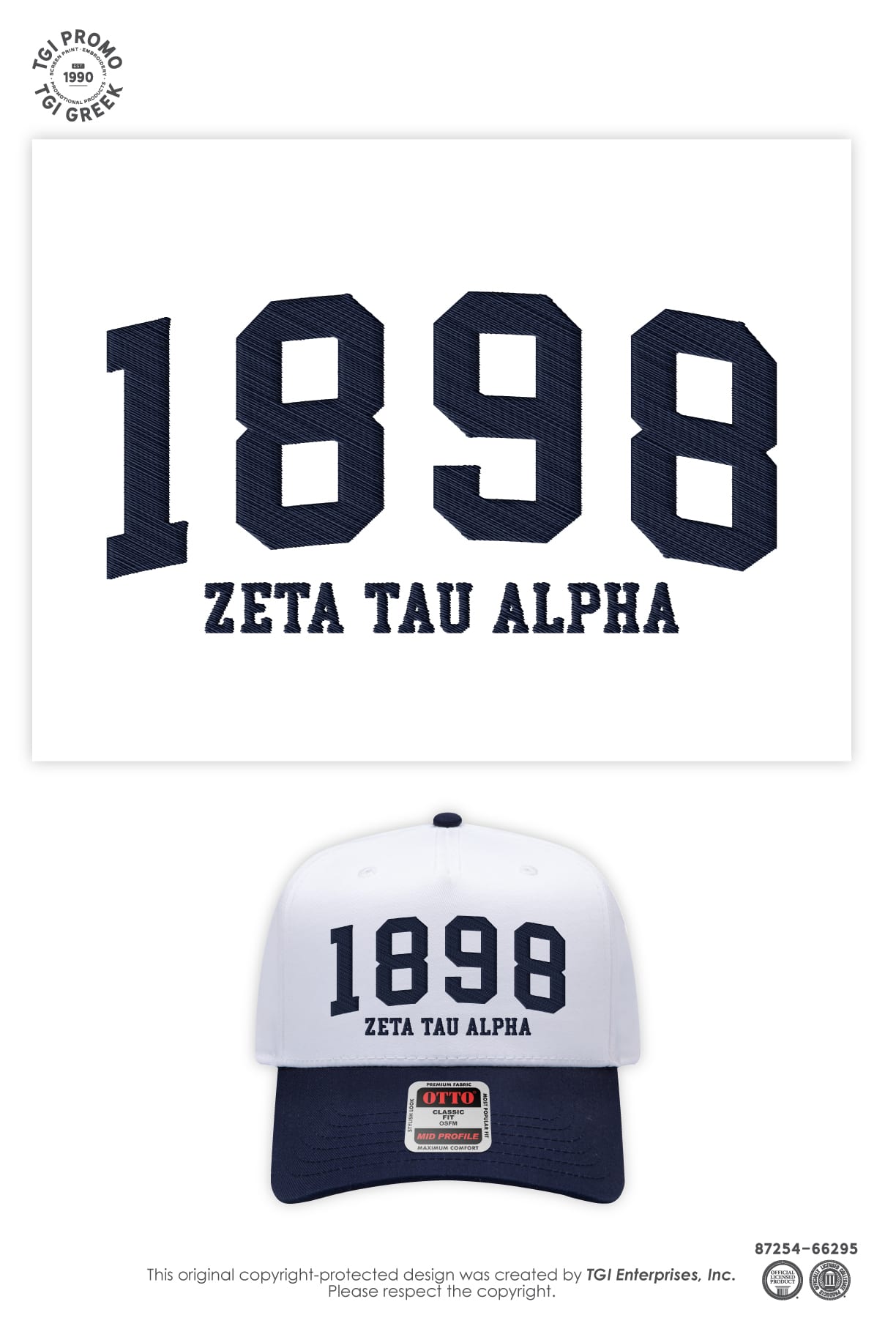 Zeta Tau Alpha – NCSU Retreat Hat
