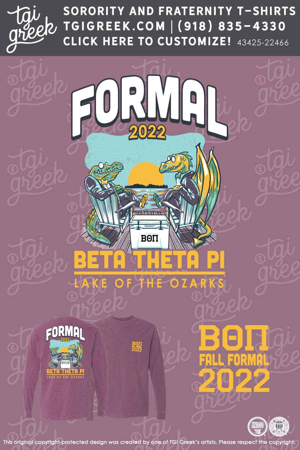 Beta Theta Pi – TRUM Formal