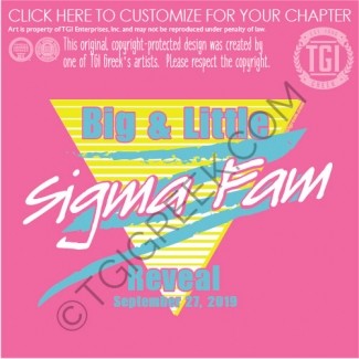 Sigma Sigma Sigma-UCA big Little Reveal