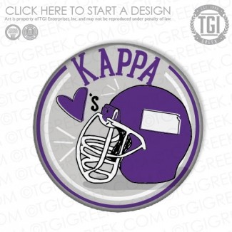 Kappa Kappa Gamma-KSU Button