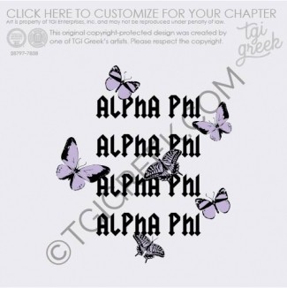 Alpha Phi – CLEM Butterfly Tank