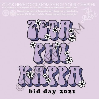 Zeta Phi Kappa –  bid Day