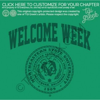 Northeastern State University – Welcome Week Seal