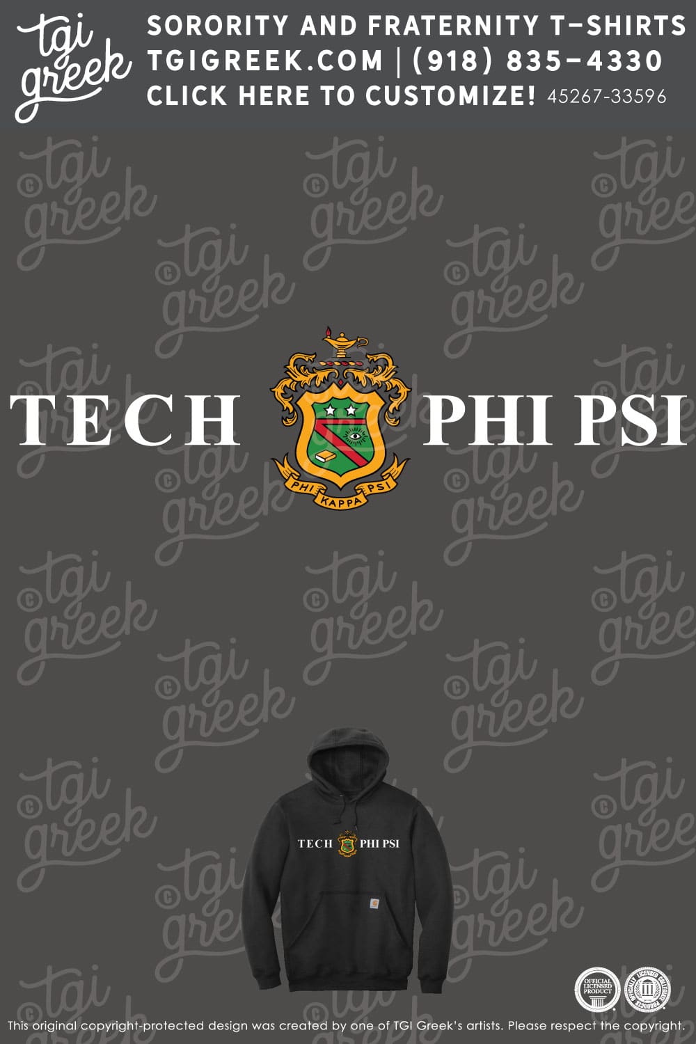 Phi Kappa Psi – TXTECH PR Crest