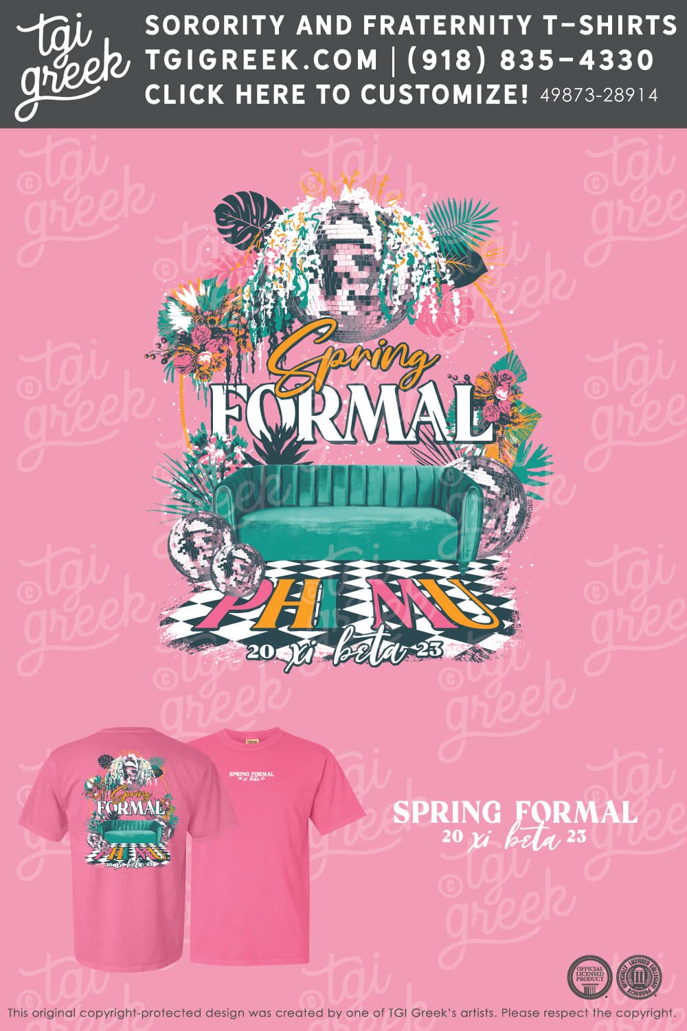 Phi Mu – COSU Spring Formal