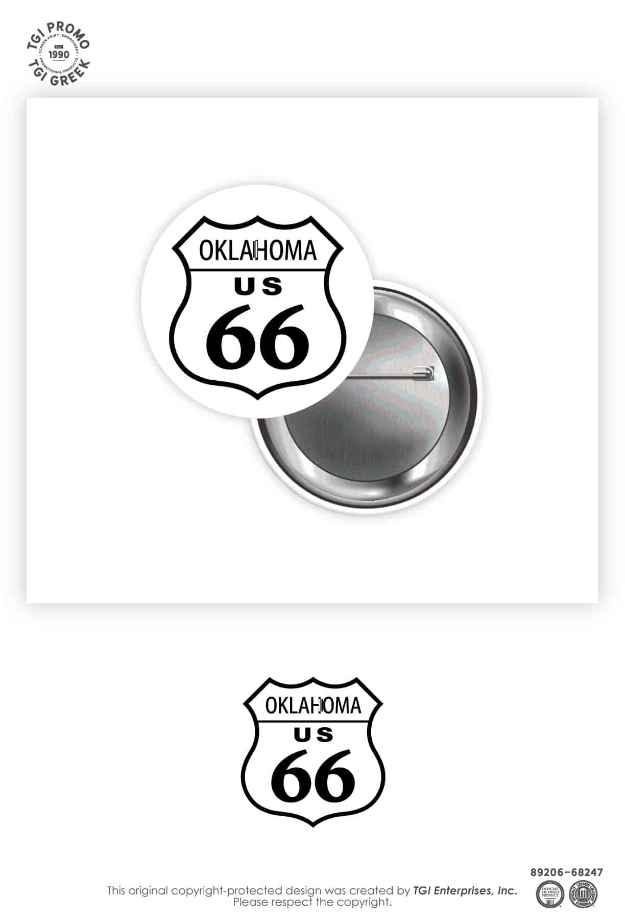Factor 110 – 66 Button