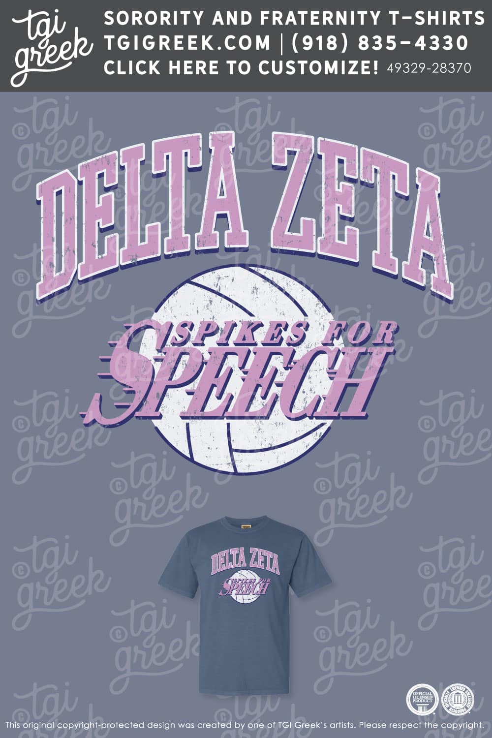 Delta Zeta – TSU Spikes For Speech