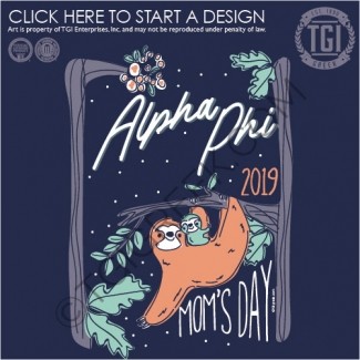 TGI-Alpha Phi Sloth Moms Day