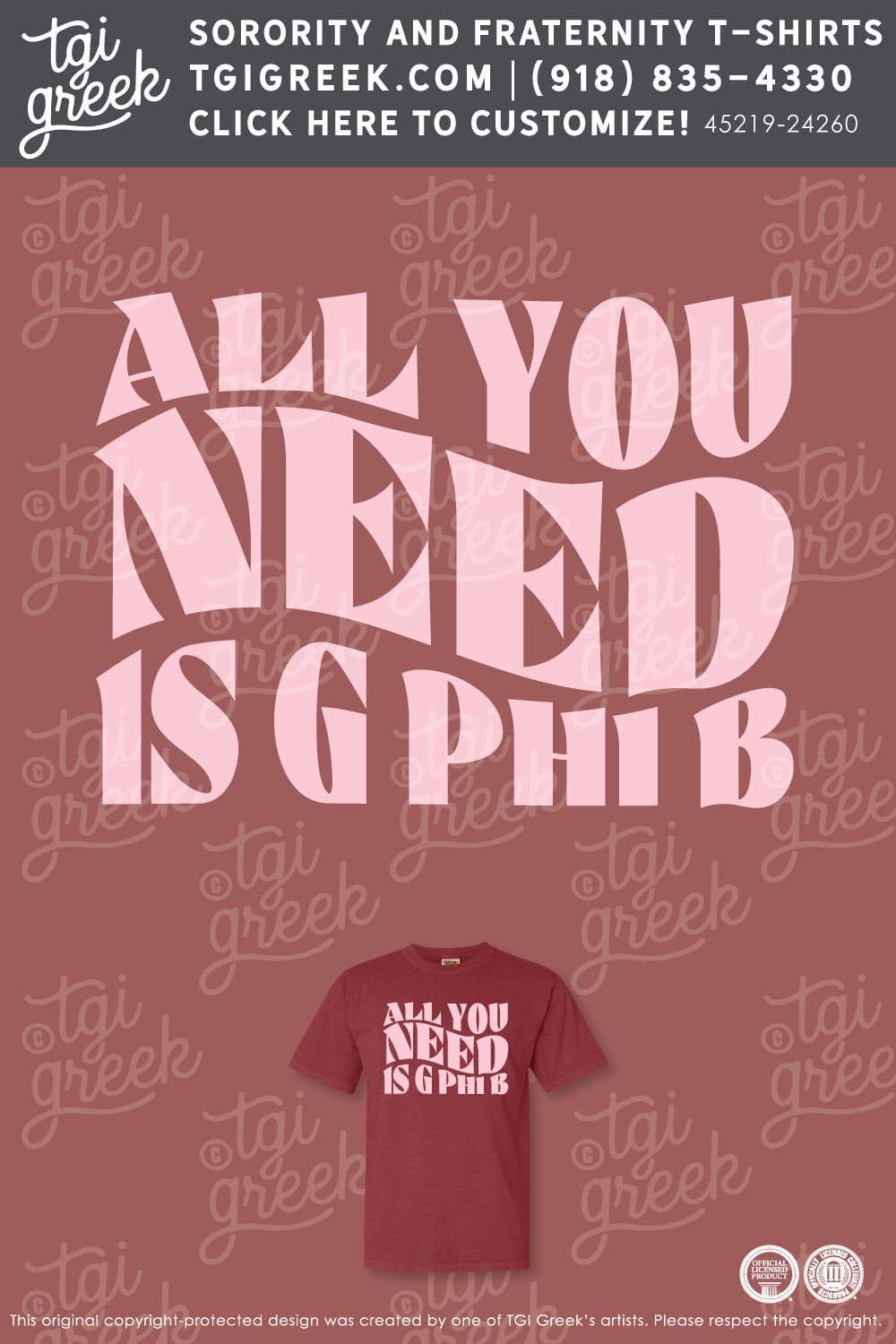 Gamma Phi Beta – TXSU PR Shirt
