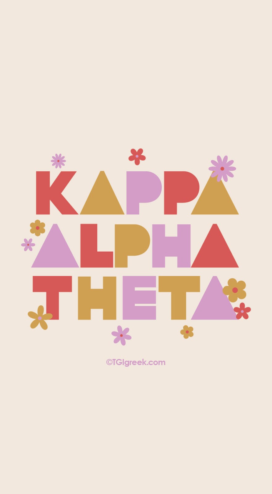 Theta Block Wallpaper
