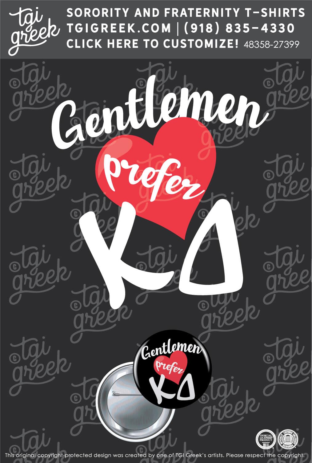Kappa Delta – NCSU Buttons