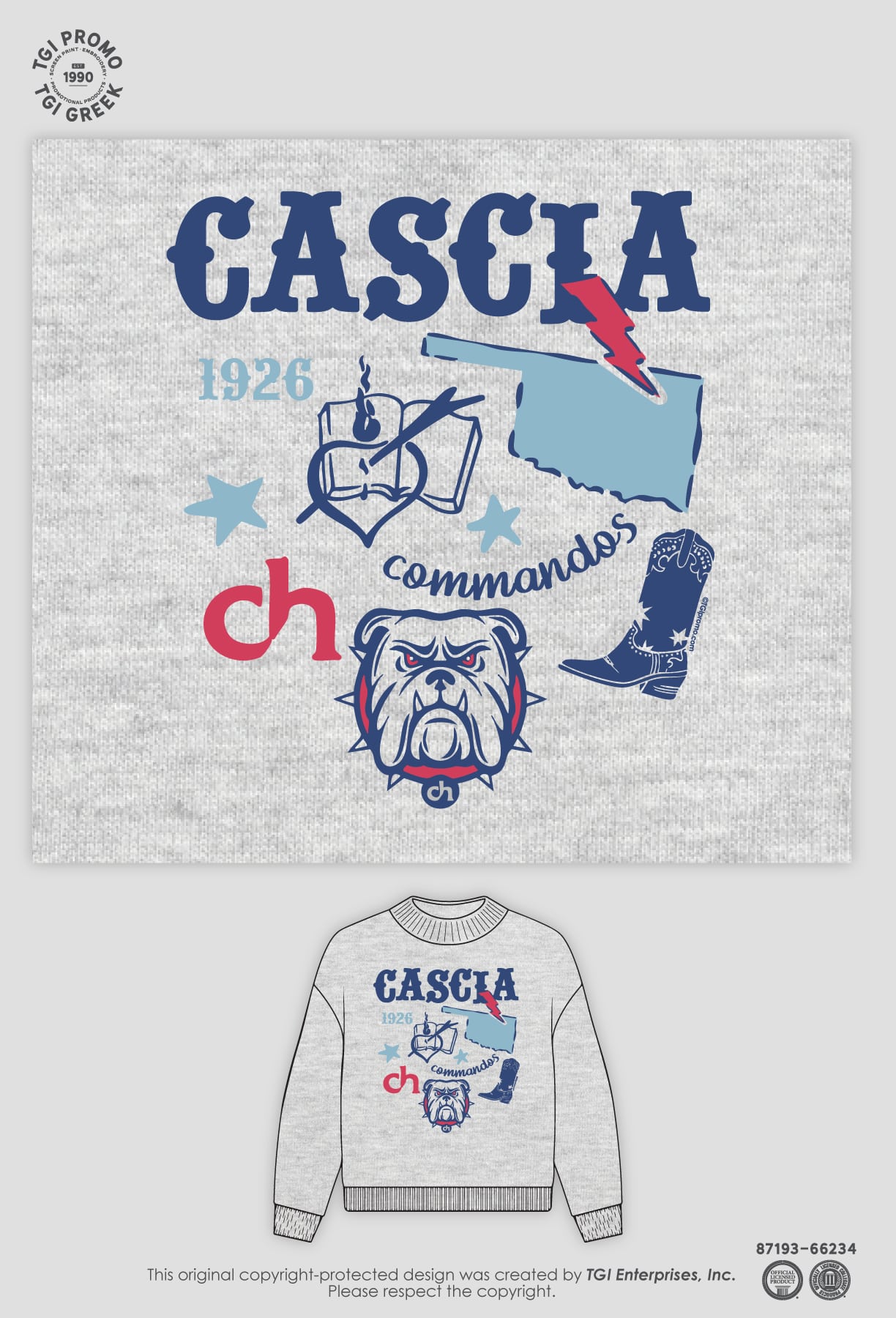 Cascia – Sample Mockneck